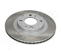 ASHIKA FRONT 2 X BRAKE DISC 60000614C FOR MITSUBISHI