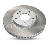 2x Brake disc Front Axle internally vented 60-0H-H35C ASHIKA for HYUNDAI KIA