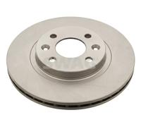 2x Brake disc Front Axle internally vented 60 90 9073 SWAG for RENAULT DACIA