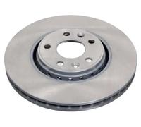 2x Brake disc Front Axle internally vented 60 94 3949 SWAG for RENAULT LATITUDE