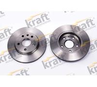 2x Brake disc Front Axle internally vented 6041736 KRAFT AUTOMOTIVE for SAAB