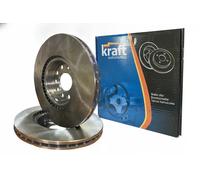 2x Brake disc Front Axle internally vented 6048006 KRAFT AUTOMOTIVE