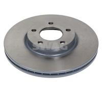 2x Brake disc Front Axle internally vented 83 93 2770 SWAG for MAZDA 5 3 2