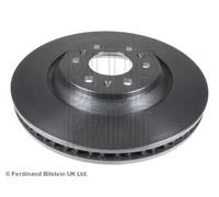 Blue Print Brake Disc ADA104342 - Front, Coated 323mm Internally Vented - Fits Cadillac SRX
