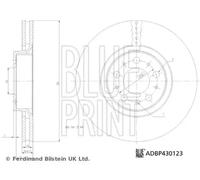 BLUE PRINT ADBP430123 Brake disc