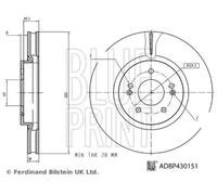 BLUE PRINT ADBP430151 Brake disc