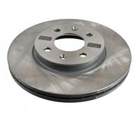2x Brake disc Front Axle internally vented ADG043178 BLUE PRINT