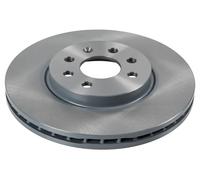 2x Brake disc Front Axle internally vented ADG043203 BLUE PRINT for OPEL CORSA C