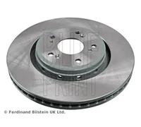 2x Brake Discs Pair Vented fits HONDA CR-V Mk4 RE 2.2D Front 12 to 15 N22B4 Set