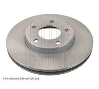 Blue Print Pair of Internally Vented Painted Brake Disc Rotor ADM54368 FRONT