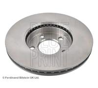 Blue Print Pair of Internally Vented Painted Brake Disc Rotor ADM54368 FRONT