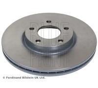 Blue Print Pair of Internally Vented Painted Brake Disc Rotor ADM54382 FRONT