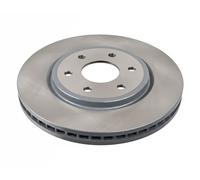 2x Brake disc Front Axle internally vented ADN143126 BLUE PRINT for NISSAN