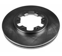 Blue Print Brake Discs ADN14368 Front Vented 277mm Pair (2x) for Nissan Ford
