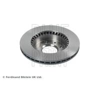 2x Brake disc Front Axle internally vented ADN14372 BLUE PRINT for NISSAN