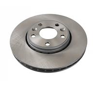 2x Brake disc Front Axle internally vented ADR164303 BLUE PRINT for RENAULT