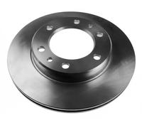 2x Brake Discs Pair Vented fits VW TARO 2.4 Front 89 to 97 22R 302mm Set Quality