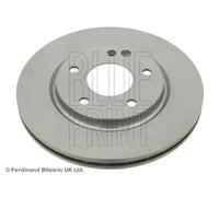 2x Brake disc Front Axle internally vented ADU1743109 BLUE PRINT