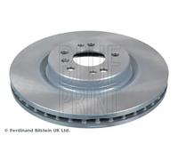 2x Brake disc Front Axle internally vented ADU174357 BLUE PRINT