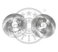 2x Brake disc Front Axle internally vented BS-2240C OPTIMAL for HONDA ROVER MG