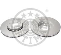 2x Brake disc Front Axle internally vented BS-3280HC OPTIMAL for AUDI VW SKODA