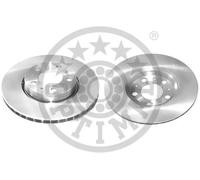 Front Brake Disc OPTIMAL 2x Fits VOLVO S60 I S80 V70 II Xc70 97-10 2724032
