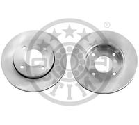 2x Brake disc Front Axle internally vented BS-7884C OPTIMAL for SMART MITSUBISHI