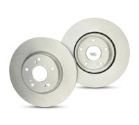 2x Brake disc Front Axle internally vented BS-9482C OPTIMAL for HONDA CIVIC IX