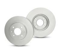 2x Brake disc Front Axle internally vented BS-9487C OPTIMAL for HYUNDAI KIA
