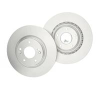 2x Brake disc Front Axle internally vented BS-9506HC OPTIMAL for HYUNDAI KIA