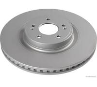 2x Brake disc Front Axle internally vented J3300345 HERTH+BUSS JAKOPARTS for KIA