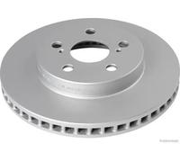 2x Brake disc Front Axle internally vented J3302198 HERTH+BUSS JAKOPARTS