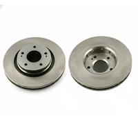 2x Brake disc Front Axle internally vented J3305063 NIPPARTS for MITSUBISHI