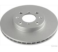 2x Brake disc Front Axle internally vented J3308020 HERTH+BUSS JAKOPARTS