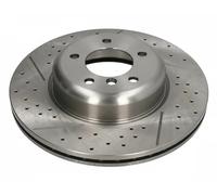 2x Brake disc Front Axle Left internally vented 600145C JAPKO for BMW X6 X5
