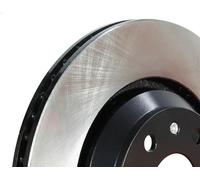 2x Brake disc Front Axle Left solid 6110445 METZGER for MERCEDES-BENZ A-CLASS