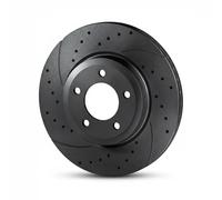 2x Brake disc Front Axle Perforated RT 20210-GL T5 ROTINGER for BMW 1