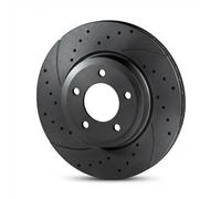 2x Brake disc Front Axle Perforated RT 20249-GL T5 ROTINGER for AUDI A6 C6