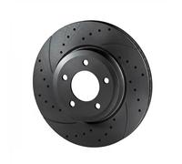 2x Brake disc Front Axle Perforated RT 20310-GL T5 ROTINGER for AUDI VW