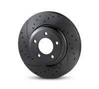 2x Brake disc Front Axle Perforated RT 20396-GL T5 ROTINGER for BMW X3