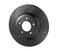 2x Brake disc Front Axle Perforated RT 21370-GL T5 ROTINGER for BMW X3 X4