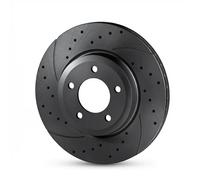 2x Brake disc Front Axle Perforated RT 21689-GL T5 ROTINGER for NISSAN RENAULT