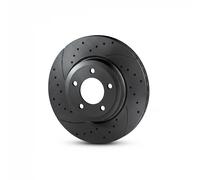 2x Brake disc Front Axle Perforated RT 2848-GL T5 ROTINGER for VW AUDI SEAT
