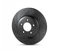 2x Brake disc Front Axle Perforated RT 4510-GL T5 ROTINGER for SAAB OPEL