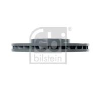 2x Brake disc Front Axle perforated/vented 107500 FEBI BILSTEIN