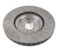 Brake Disc Single Vented Front 375mm 107711 Febi A1664210912 A1664211600 Quality