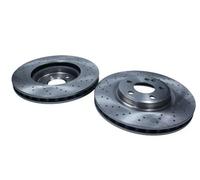 2x Brake disc Front Axle perforated/vented 19-4692 MAXGEAR for MERCEDES-BENZ