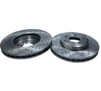 2x Brake disc Front Axle perforated/vented 19-4723 MAXGEAR for MERCEDES-BENZ VW