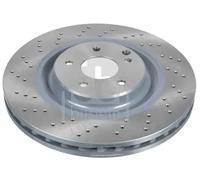 37516 Brake Disc front, perforated / internally ventilated, No. of Holes 5