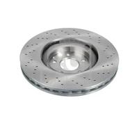 37516 Brake Disc front, perforated / internally ventilated, No. of Holes 5
